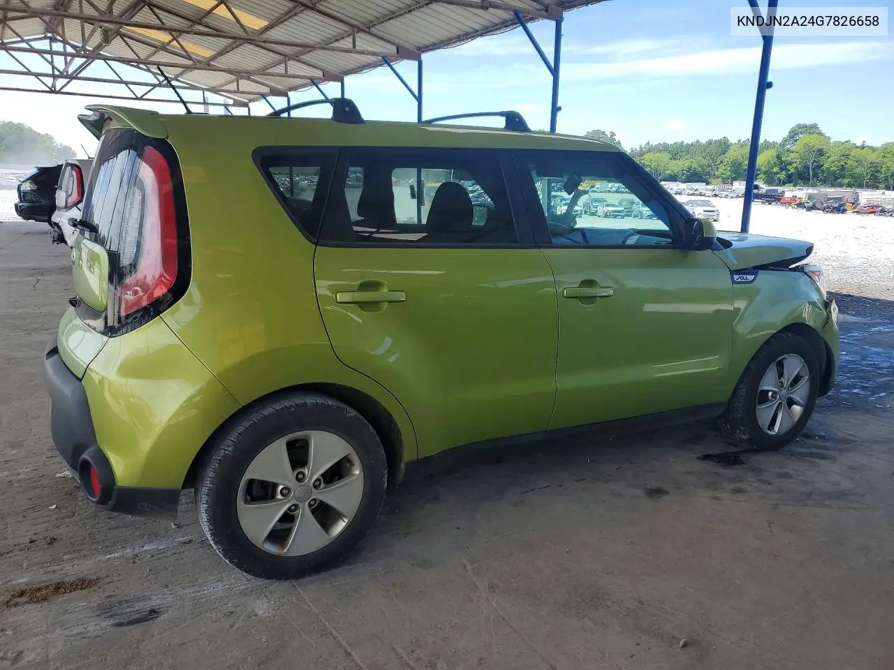 2016 Kia Soul Base VIN: KNDJN2A24G7826658 Lot: 55196586