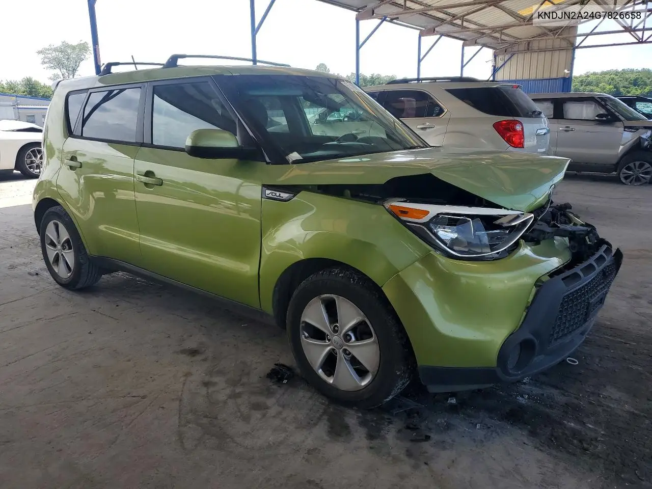 2016 Kia Soul Base VIN: KNDJN2A24G7826658 Lot: 55196586