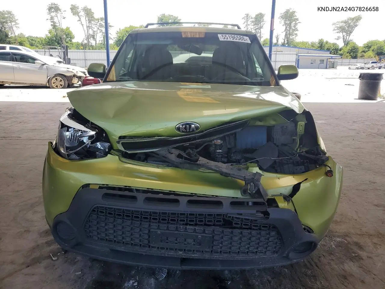 2016 Kia Soul Base VIN: KNDJN2A24G7826658 Lot: 55196586