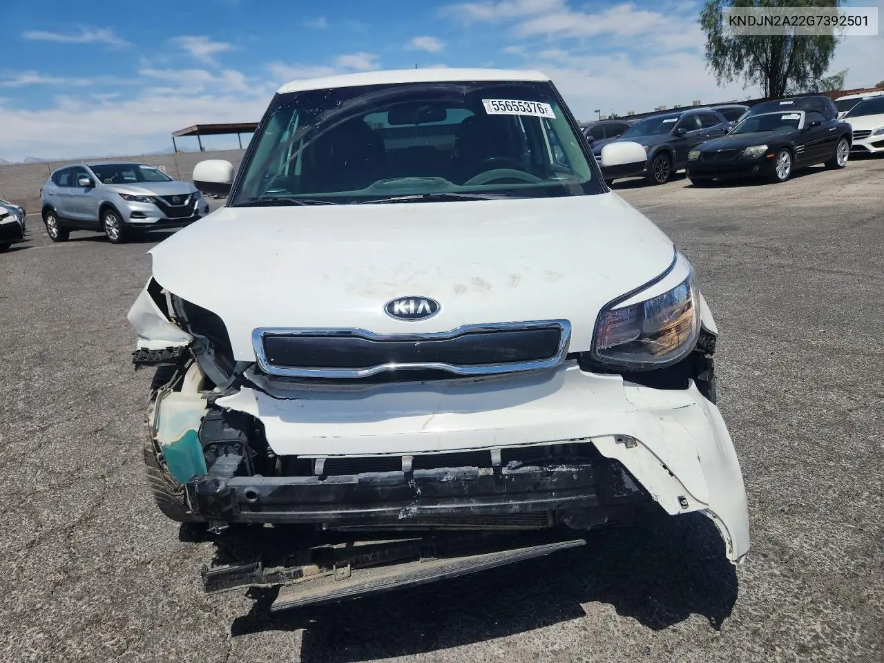 2016 Kia Soul Base VIN: KNDJN2A22G7392501 Lot: 55655376