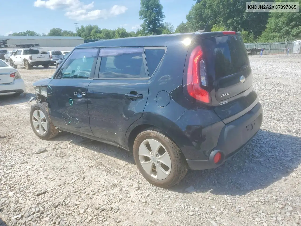 2016 Kia Soul Base VIN: KNDJN2A2XG7397865 Lot: 58397426