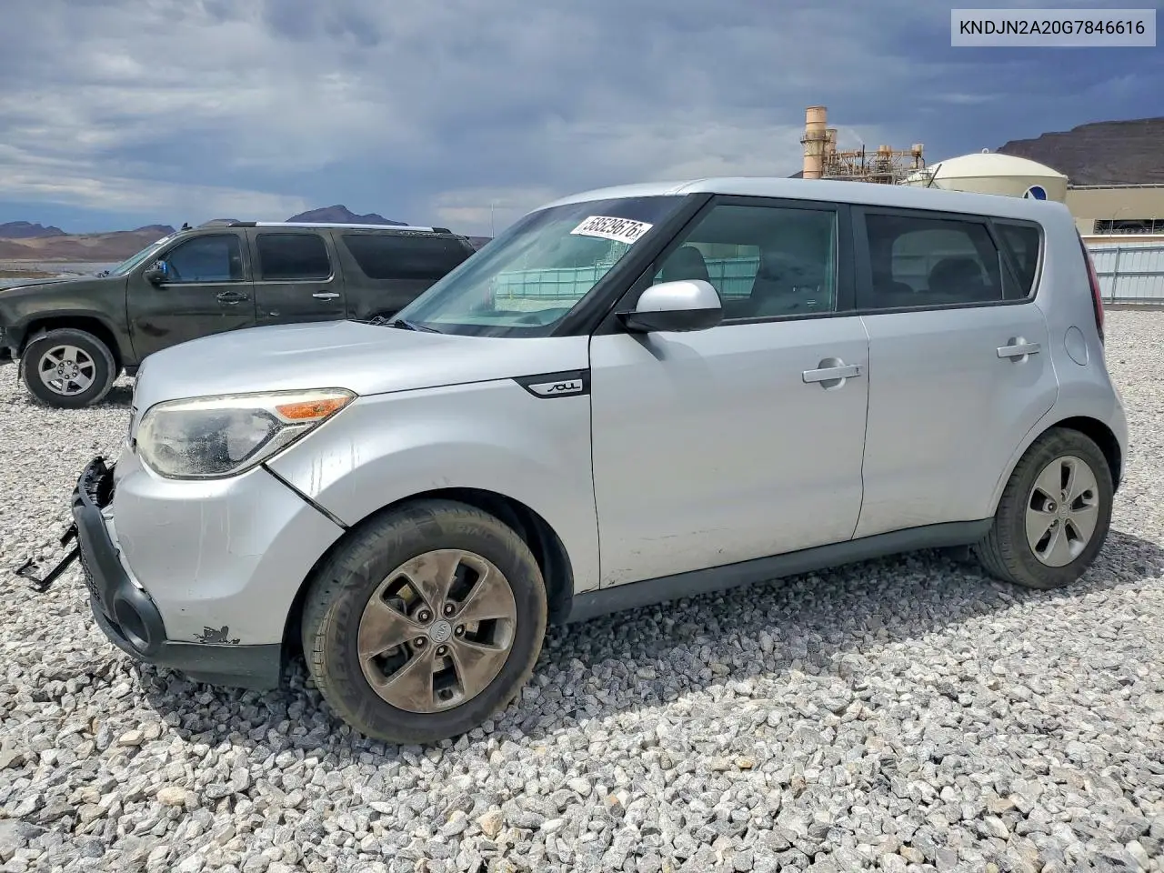 2016 Kia Soul Base VIN: KNDJN2A20G7846616 Lot: 58529676