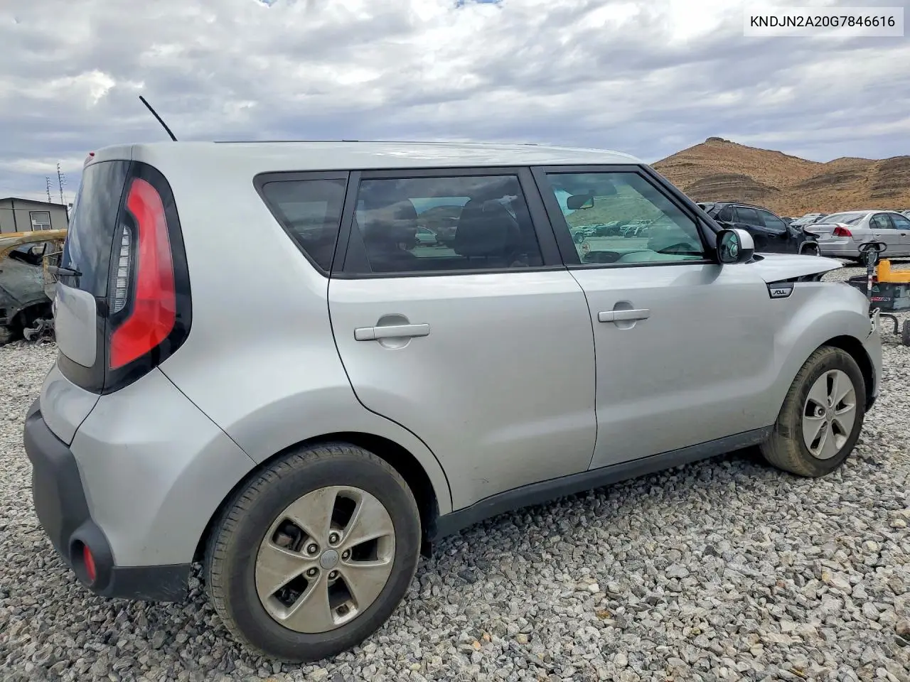 2016 Kia Soul Base VIN: KNDJN2A20G7846616 Lot: 58529676