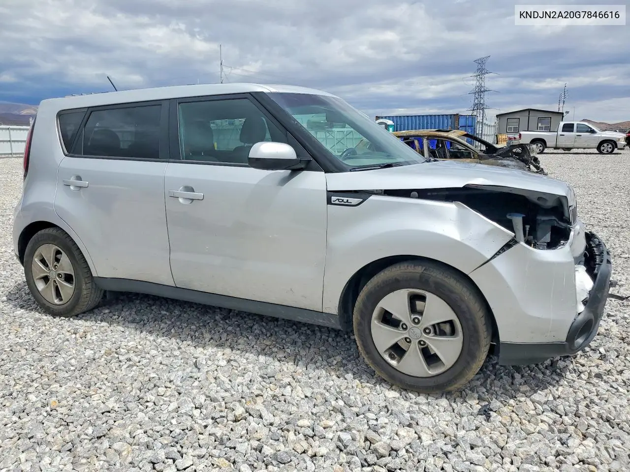 2016 Kia Soul Base VIN: KNDJN2A20G7846616 Lot: 58529676