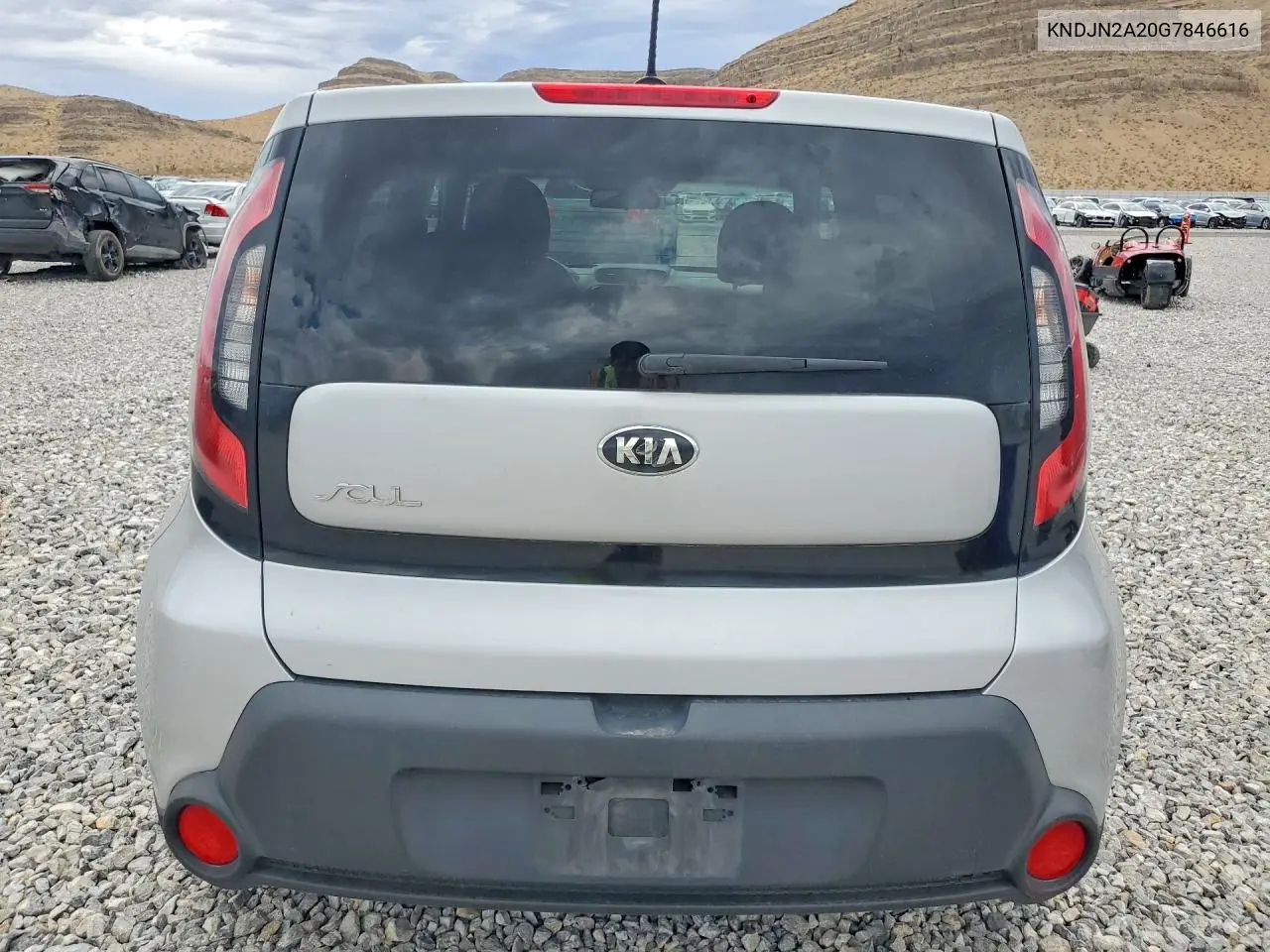 2016 Kia Soul Base VIN: KNDJN2A20G7846616 Lot: 58529676