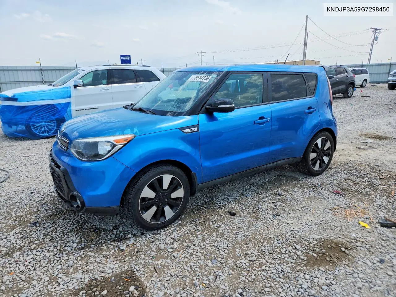 2016 Kia Soul VIN: KNDJP3A59G7298450 Lot: 58614706