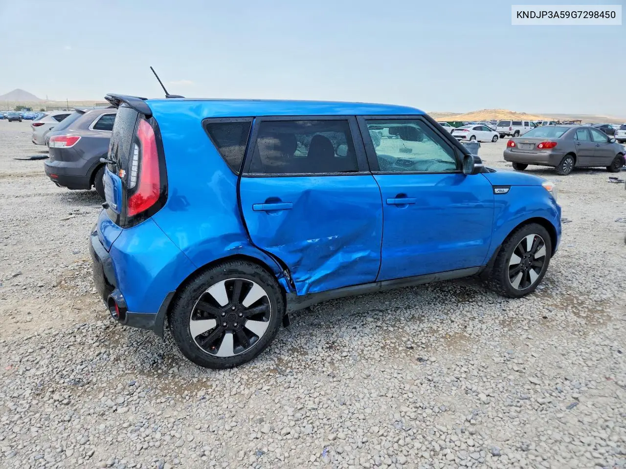 2016 Kia Soul VIN: KNDJP3A59G7298450 Lot: 58614706