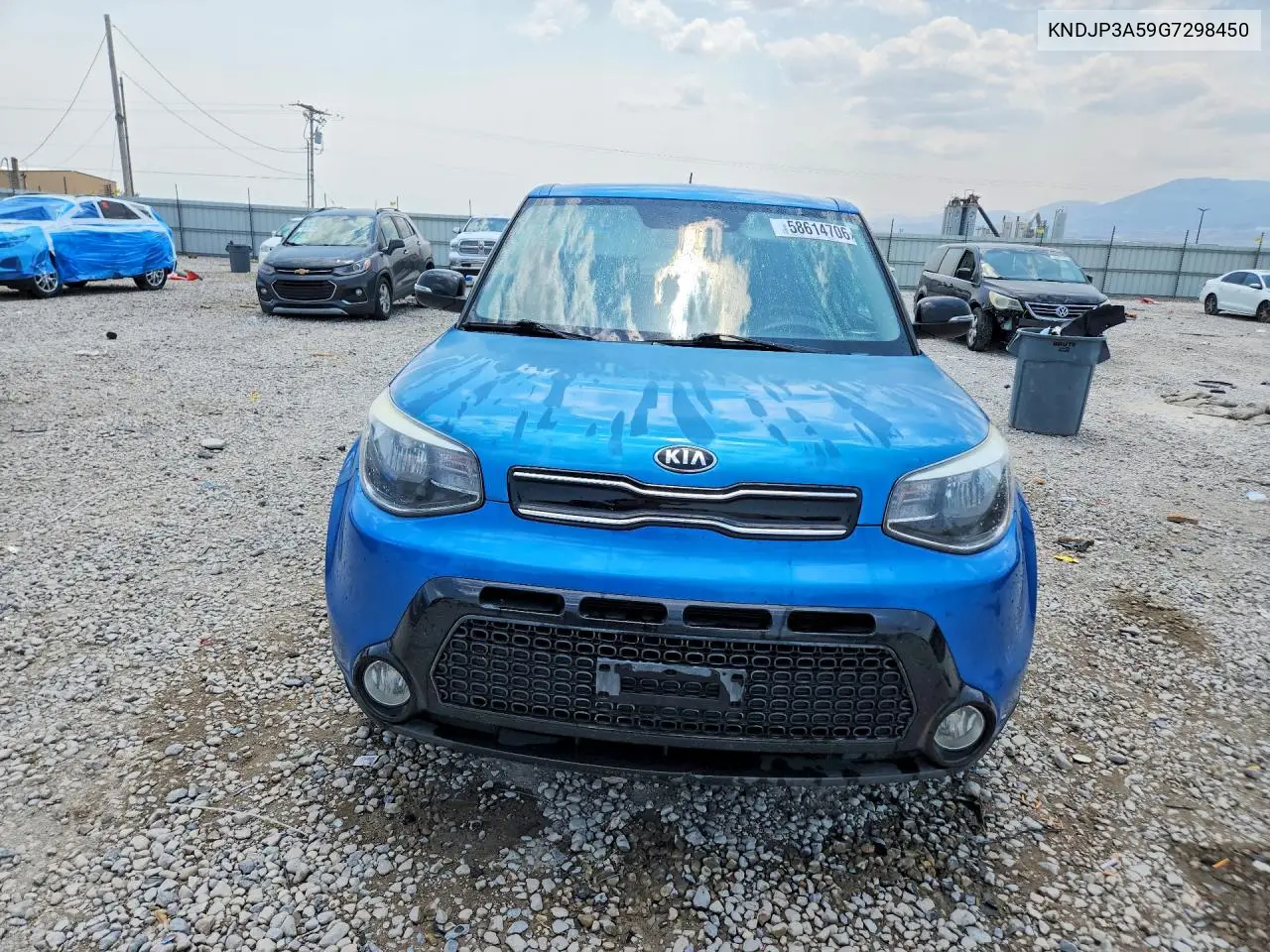 2016 Kia Soul VIN: KNDJP3A59G7298450 Lot: 58614706