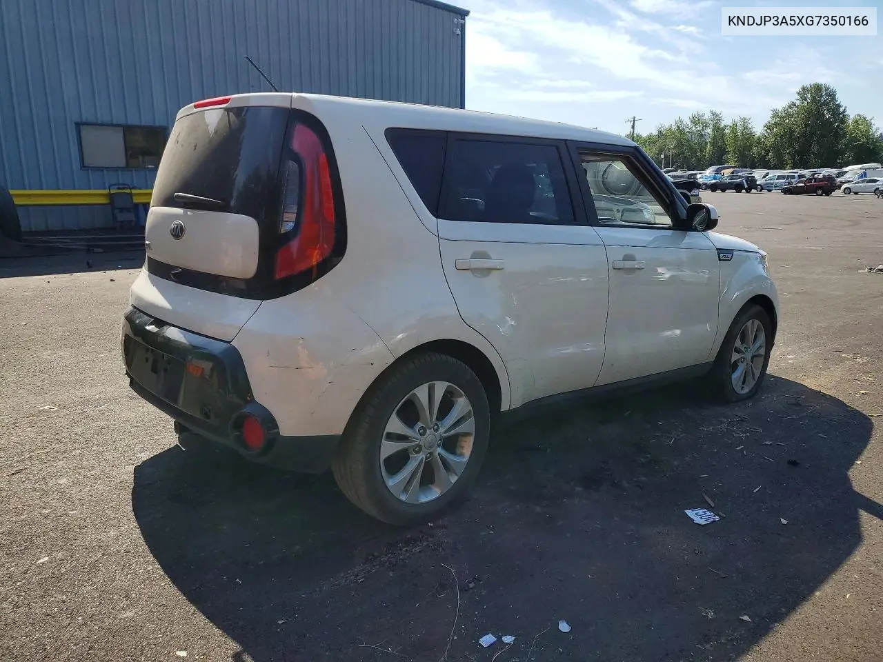 2016 Kia Soul + VIN: KNDJP3A5XG7350166 Lot: 58726816