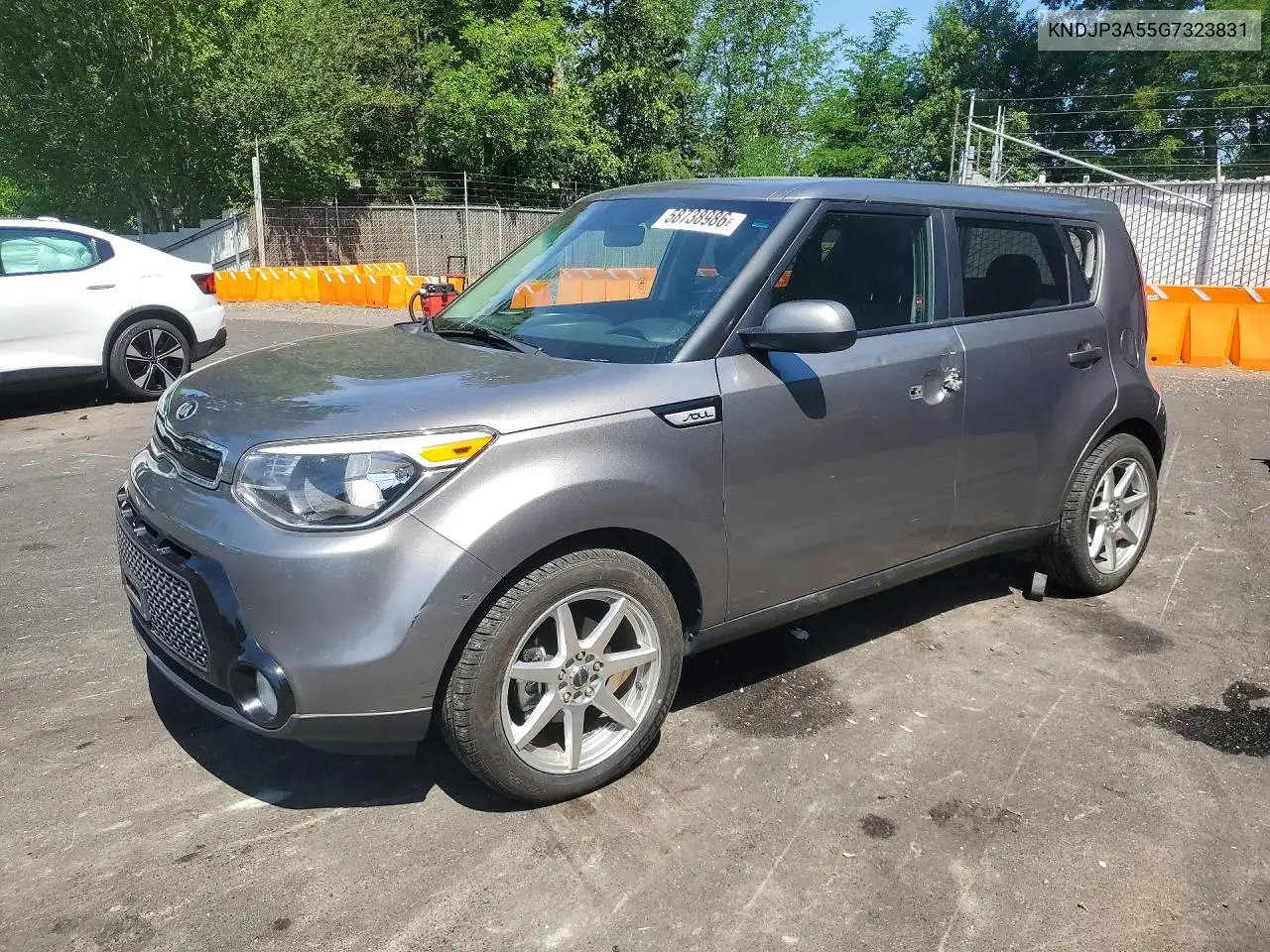 2016 Kia Soul + VIN: KNDJP3A55G7323831 Lot: 58738986