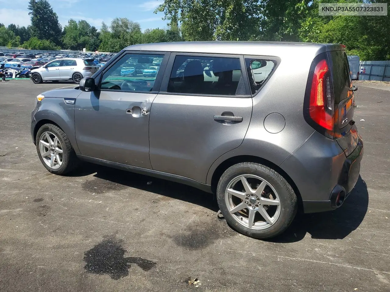 2016 Kia Soul + VIN: KNDJP3A55G7323831 Lot: 58738986