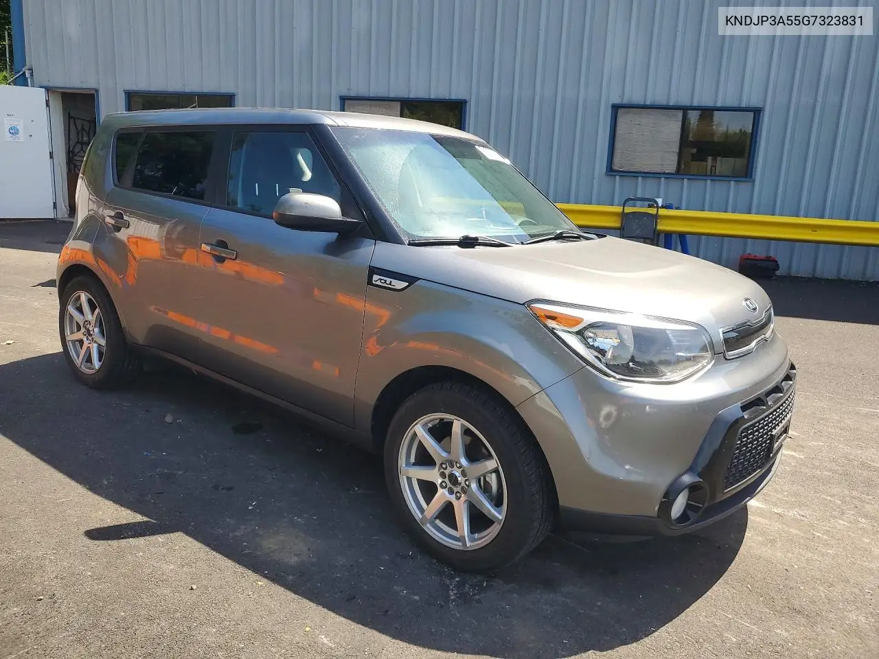 2016 Kia Soul + VIN: KNDJP3A55G7323831 Lot: 58738986