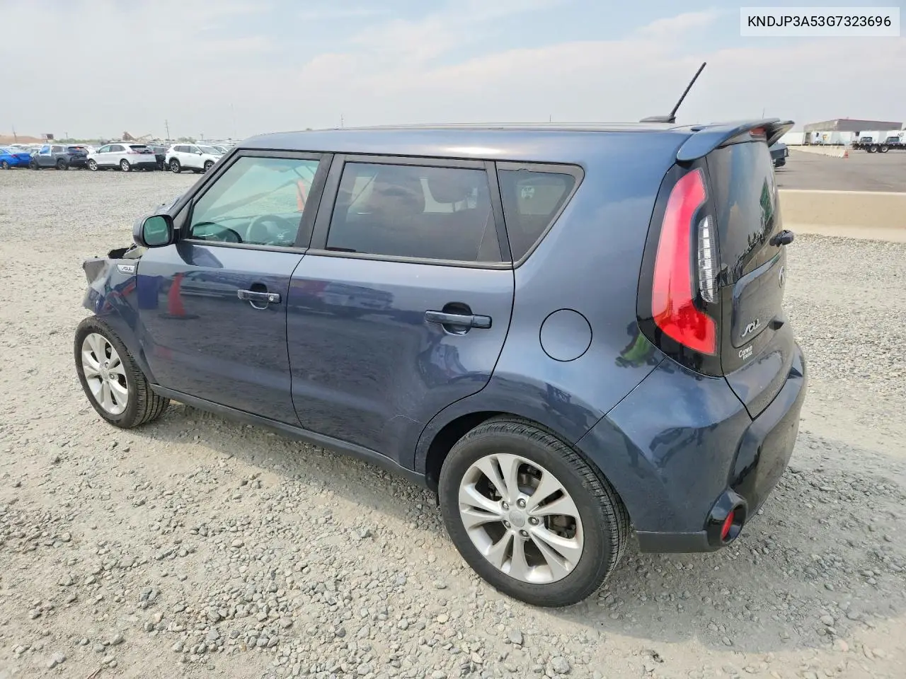 2016 Kia Soul + VIN: KNDJP3A53G7323696 Lot: 58743586