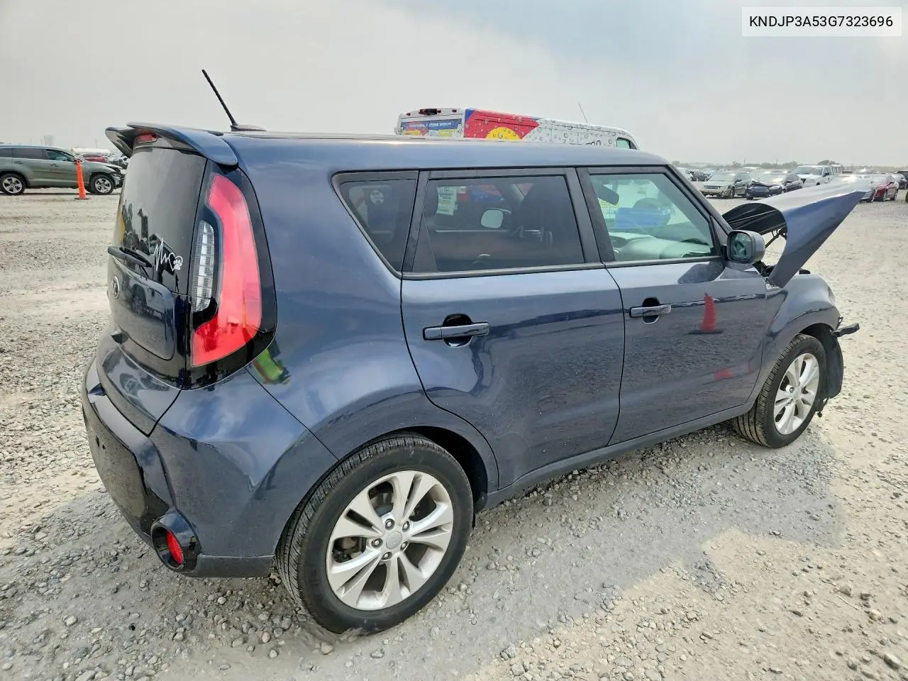 2016 Kia Soul + VIN: KNDJP3A53G7323696 Lot: 58743586