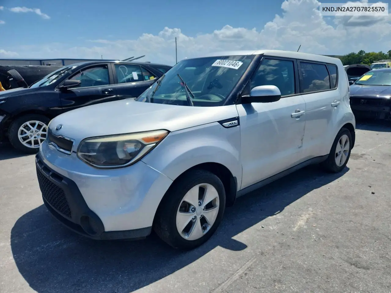 2016 Kia Soul Base VIN: KNDJN2A27G7825570 Lot: 60021046