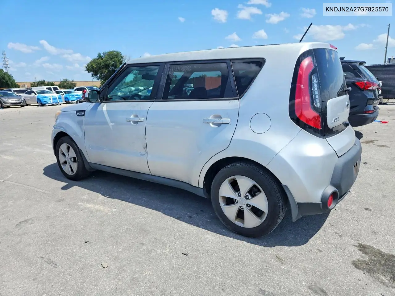 2016 Kia Soul Base VIN: KNDJN2A27G7825570 Lot: 60021046