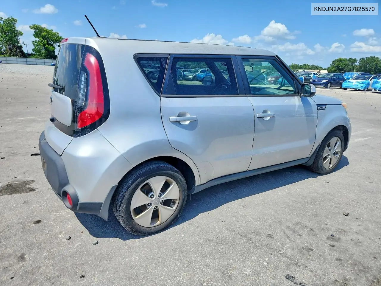 2016 Kia Soul Base VIN: KNDJN2A27G7825570 Lot: 60021046