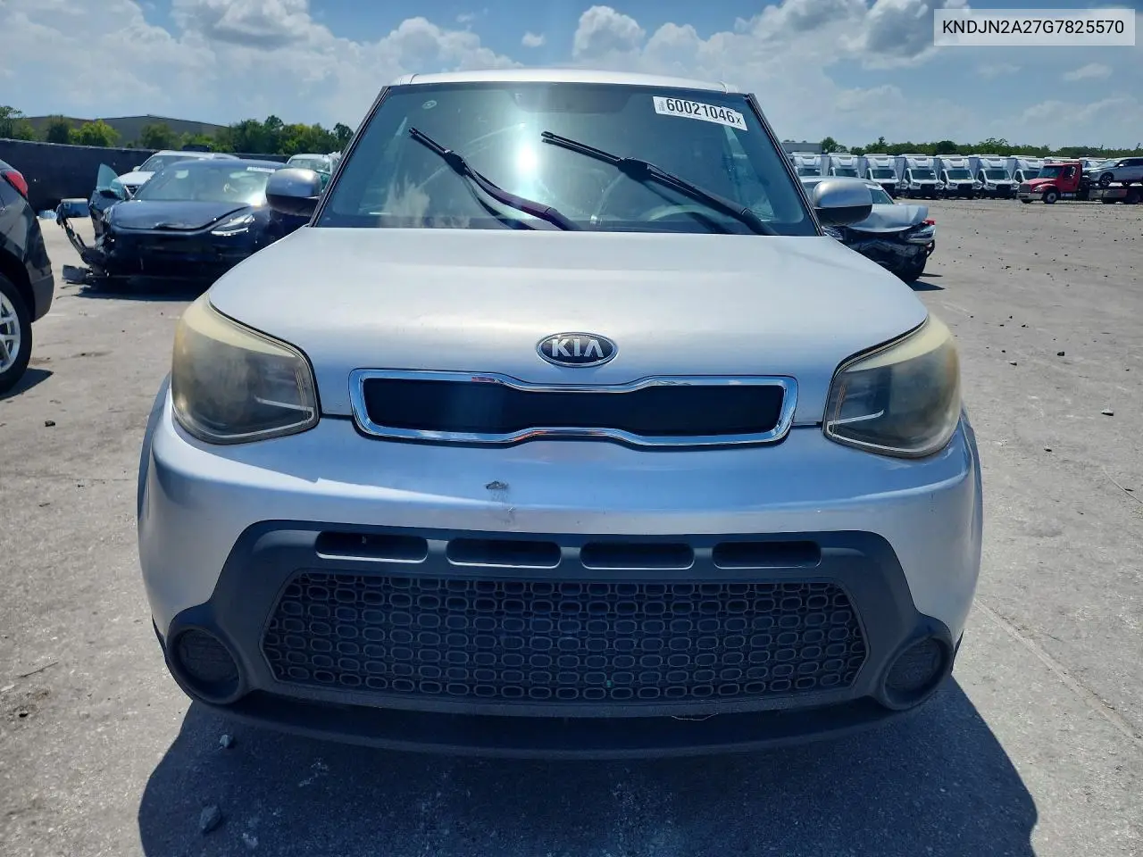 2016 Kia Soul Base VIN: KNDJN2A27G7825570 Lot: 60021046