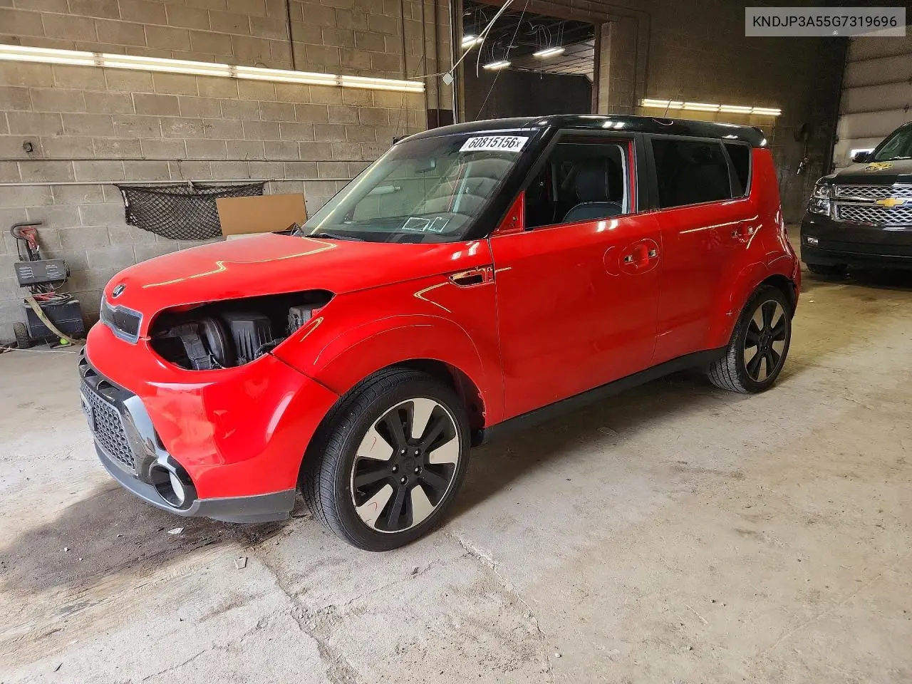 2016 Kia Soul + VIN: KNDJP3A55G7319696 Lot: 60815156