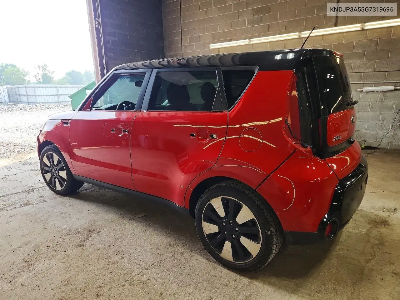 2016 Kia Soul + VIN: KNDJP3A55G7319696 Lot: 60815156