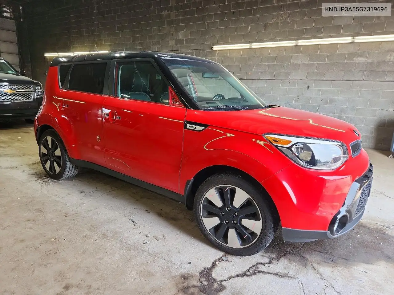 2016 Kia Soul + VIN: KNDJP3A55G7319696 Lot: 60815156