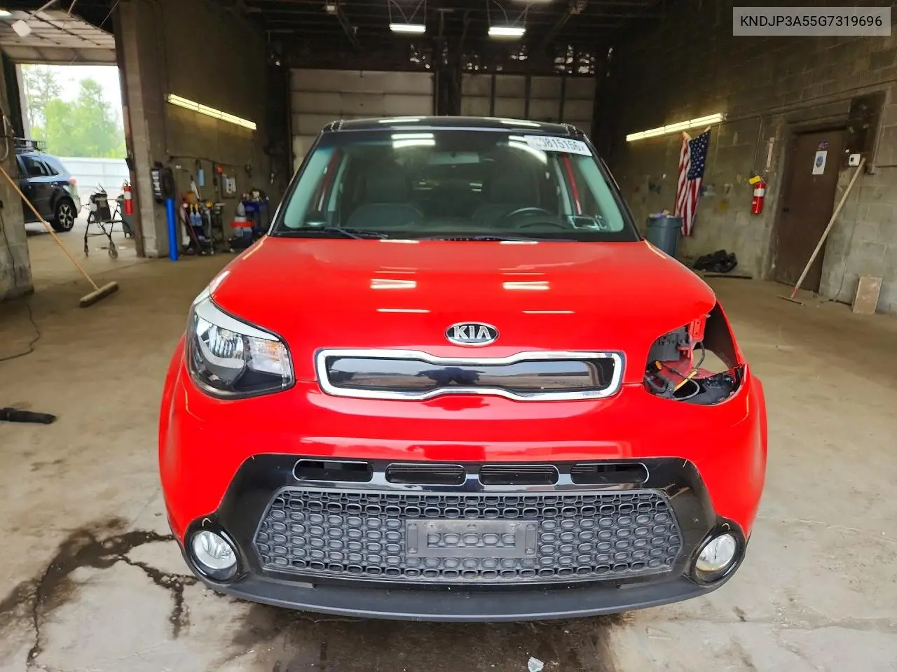 2016 Kia Soul + VIN: KNDJP3A55G7319696 Lot: 60815156