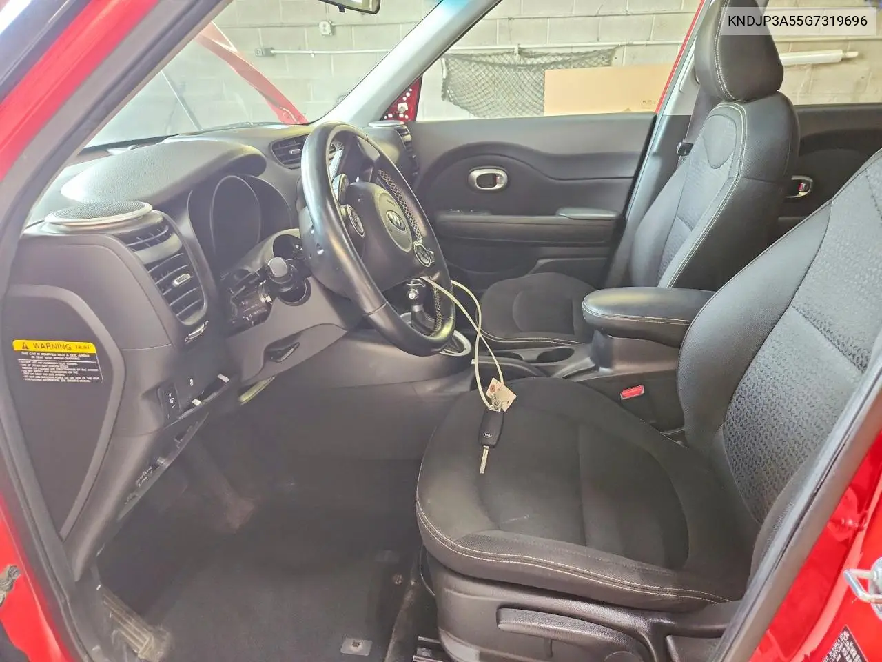 2016 Kia Soul + VIN: KNDJP3A55G7319696 Lot: 60815156