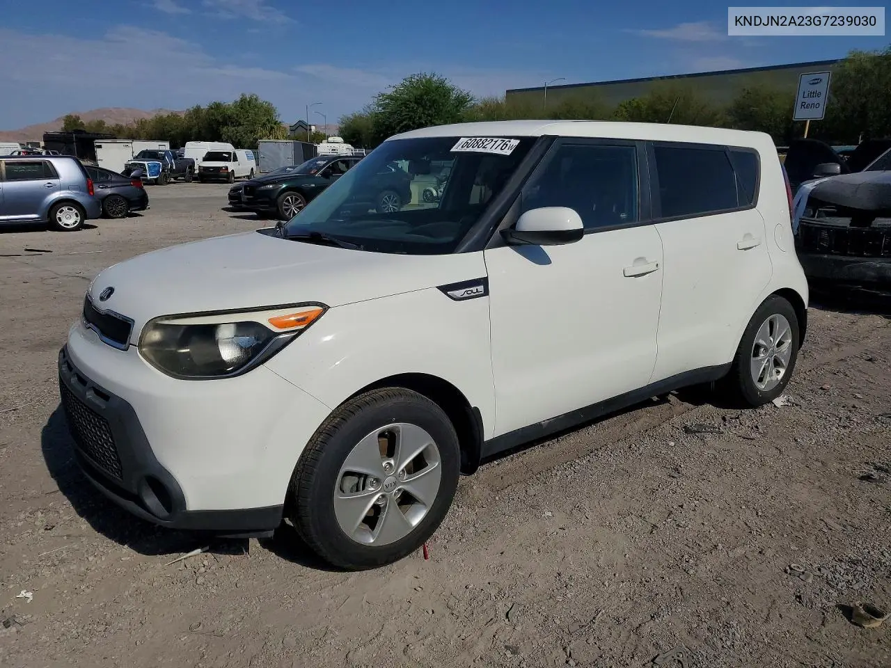 2016 Kia Soul Base VIN: KNDJN2A23G7239030 Lot: 60882176