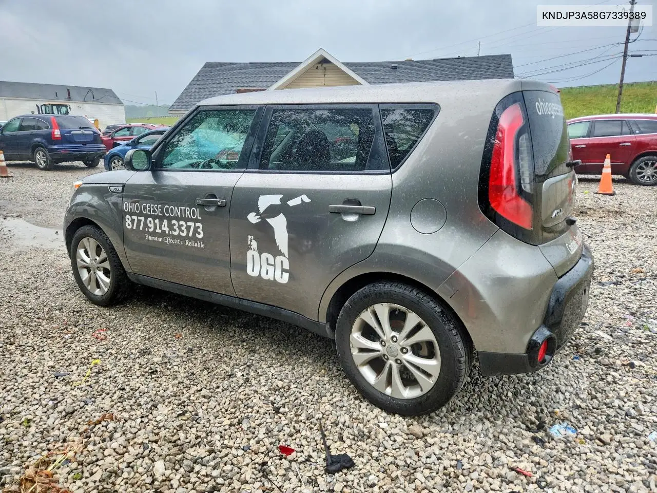 2016 Kia Soul + VIN: KNDJP3A58G7339389 Lot: 61187266