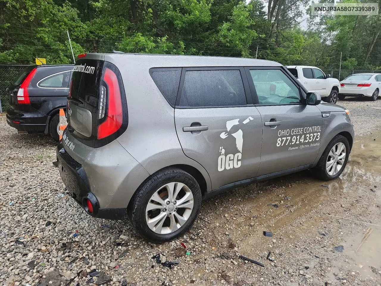 2016 Kia Soul + VIN: KNDJP3A58G7339389 Lot: 61187266