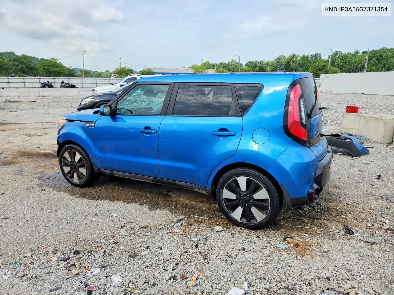 2016 Kia Soul + VIN: KNDJP3A56G7371354 Lot: 61437276