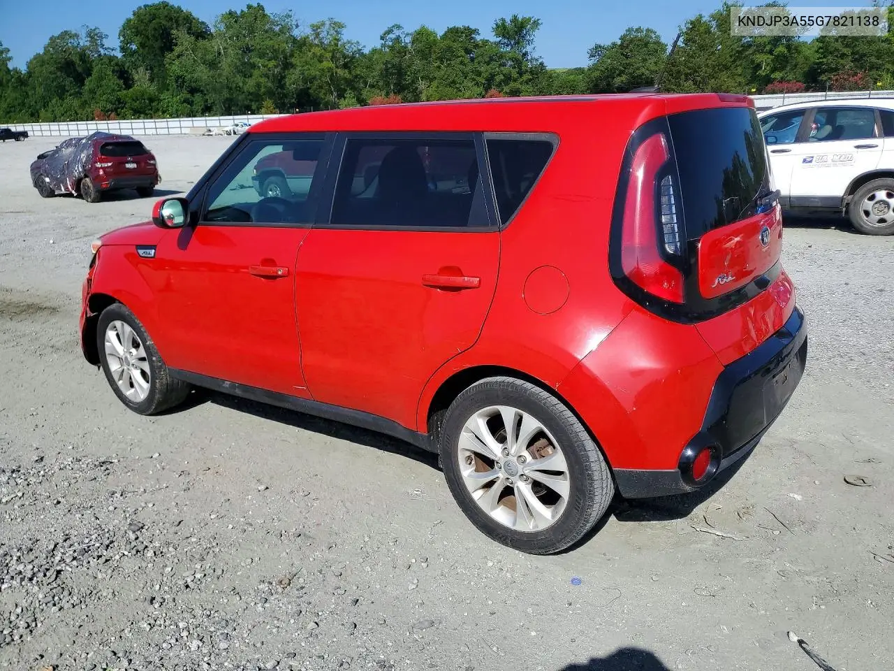 2016 Kia Soul + VIN: KNDJP3A55G7821138 Lot: 61478376