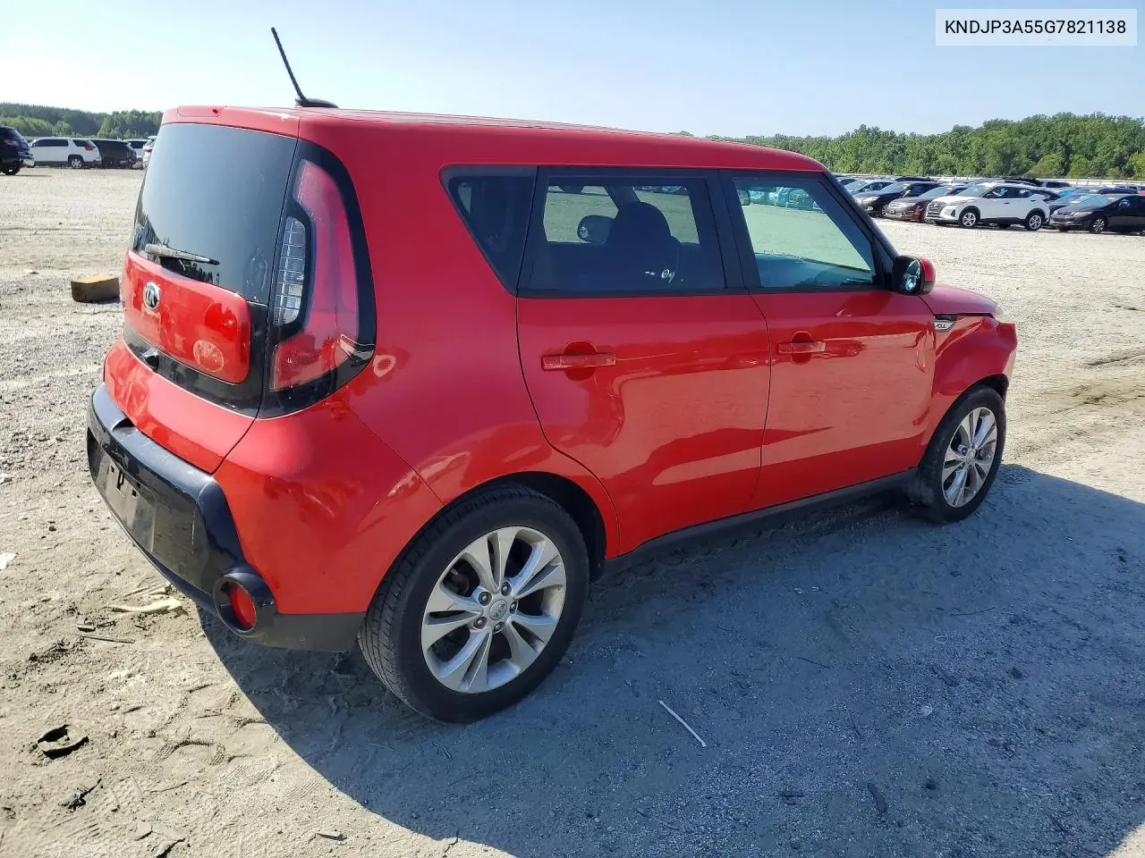 2016 Kia Soul + VIN: KNDJP3A55G7821138 Lot: 61478376