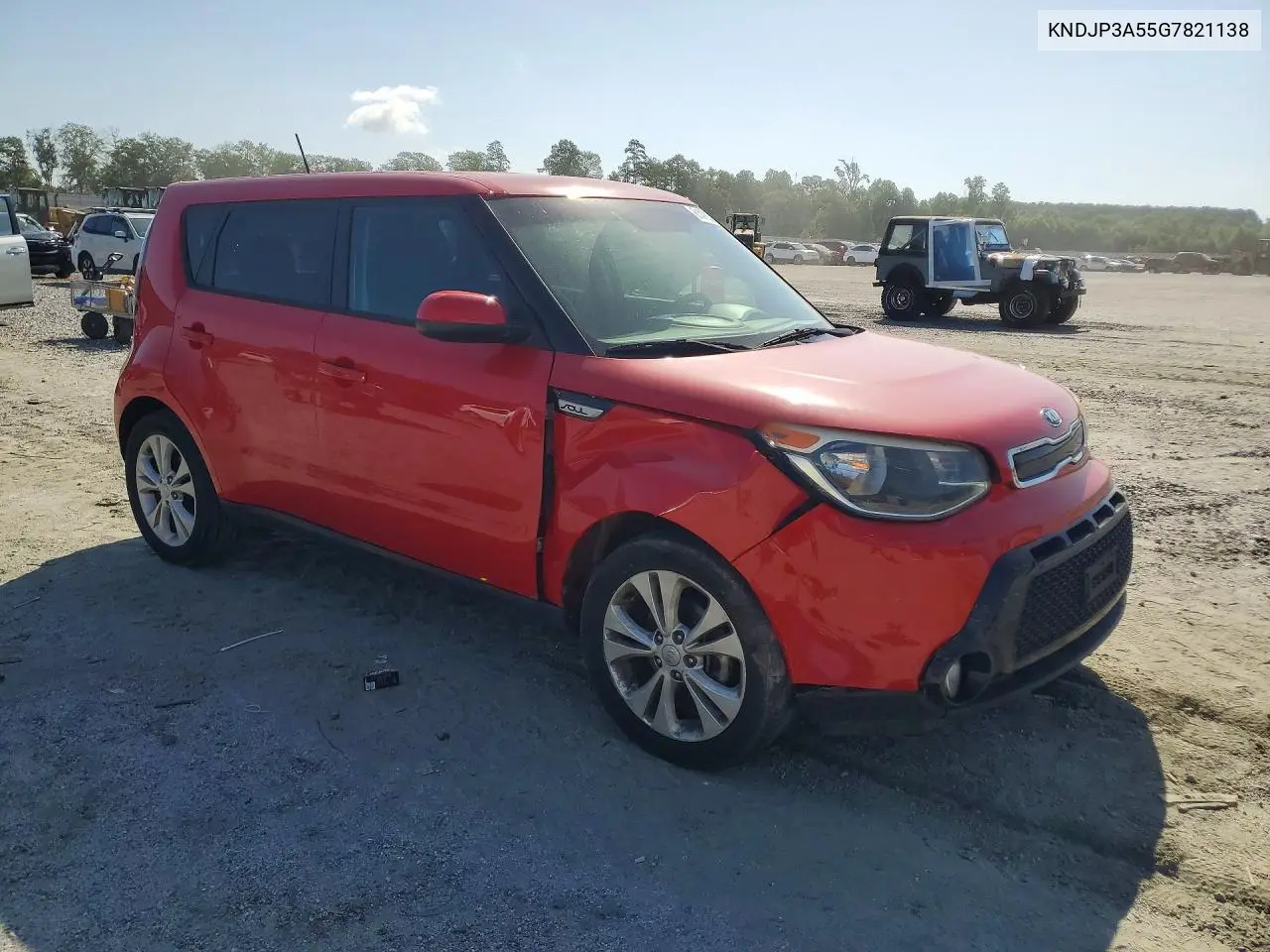 2016 Kia Soul + VIN: KNDJP3A55G7821138 Lot: 61478376