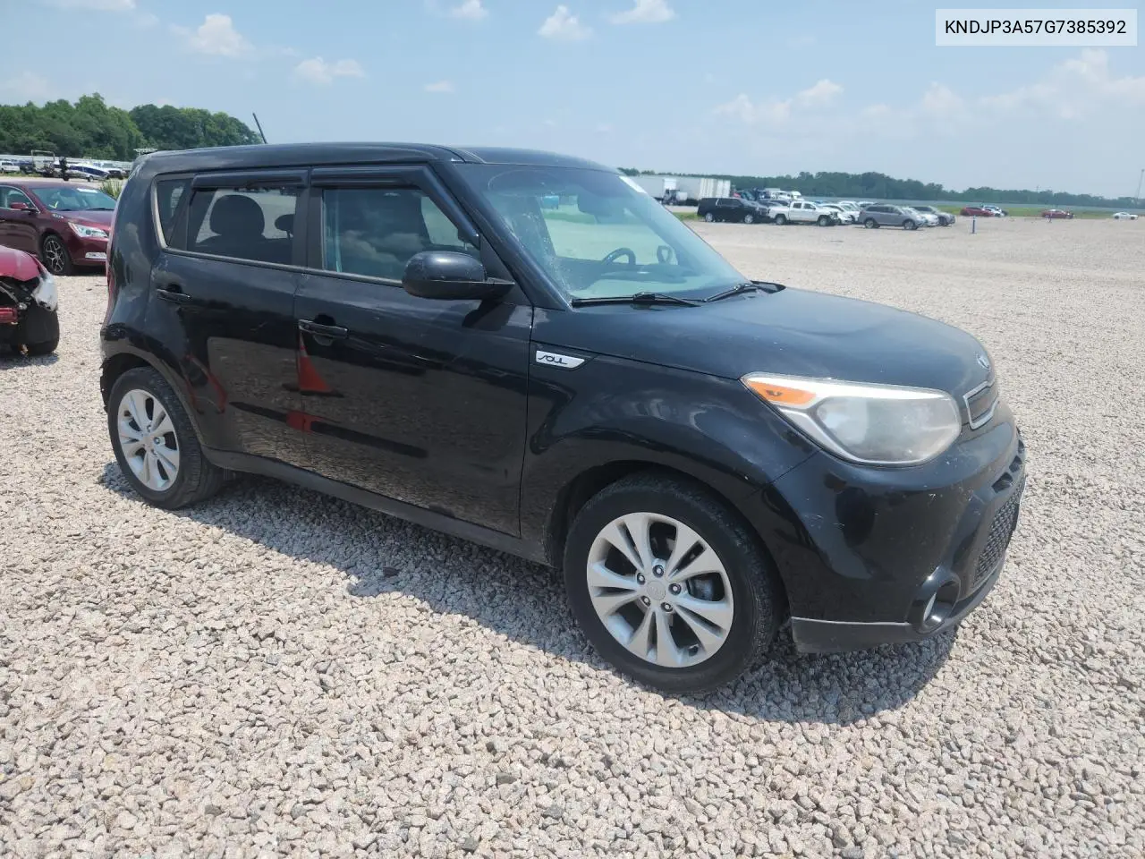 2016 Kia Soul + VIN: KNDJP3A57G7385392 Lot: 61490756