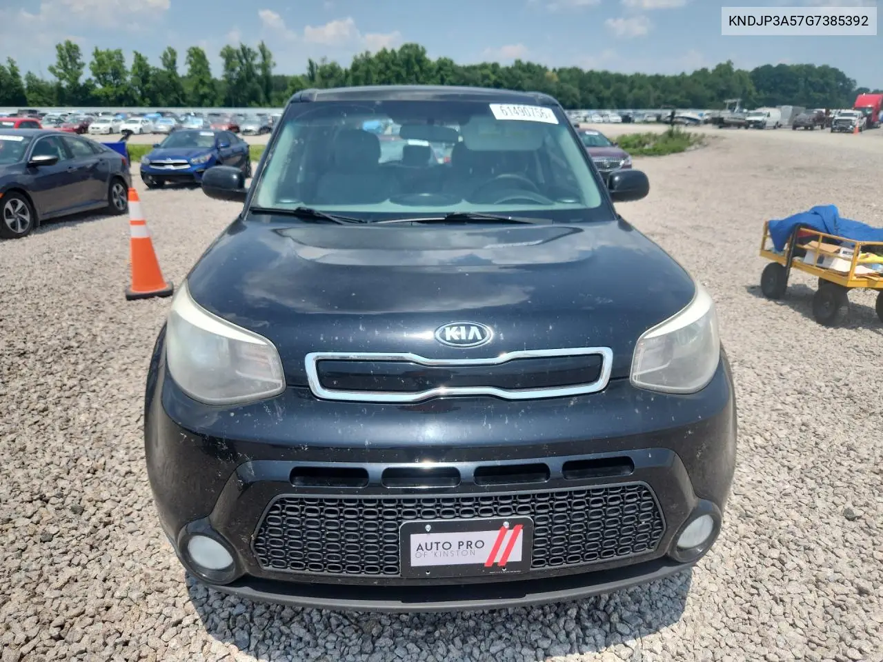 2016 Kia Soul + VIN: KNDJP3A57G7385392 Lot: 61490756