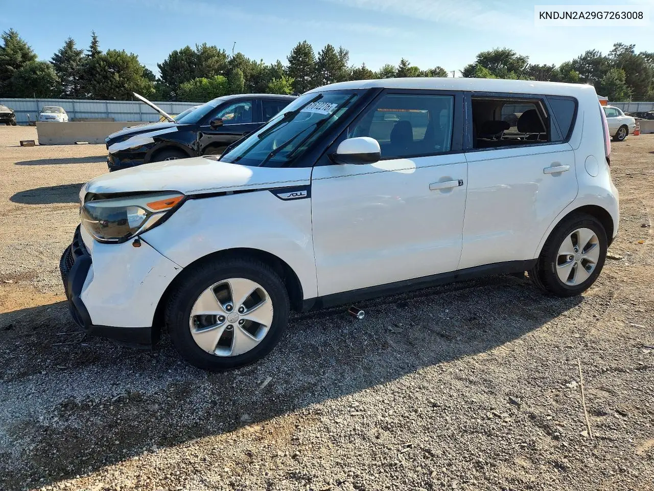 2016 Kia Soul Base VIN: KNDJN2A29G7263008 Lot: 61612216