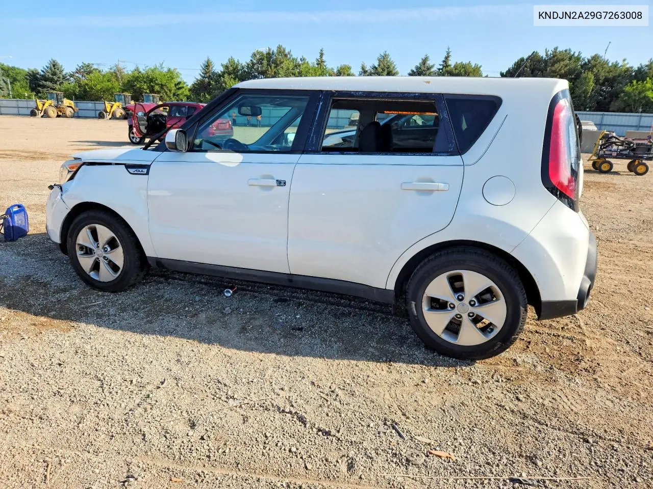 2016 Kia Soul Base VIN: KNDJN2A29G7263008 Lot: 61612216