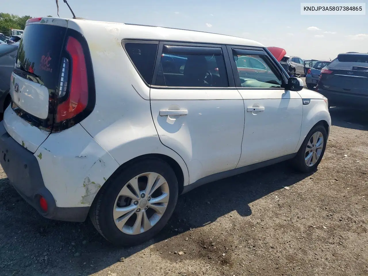 2016 Kia Soul + VIN: KNDJP3A58G7384865 Lot: 61752266