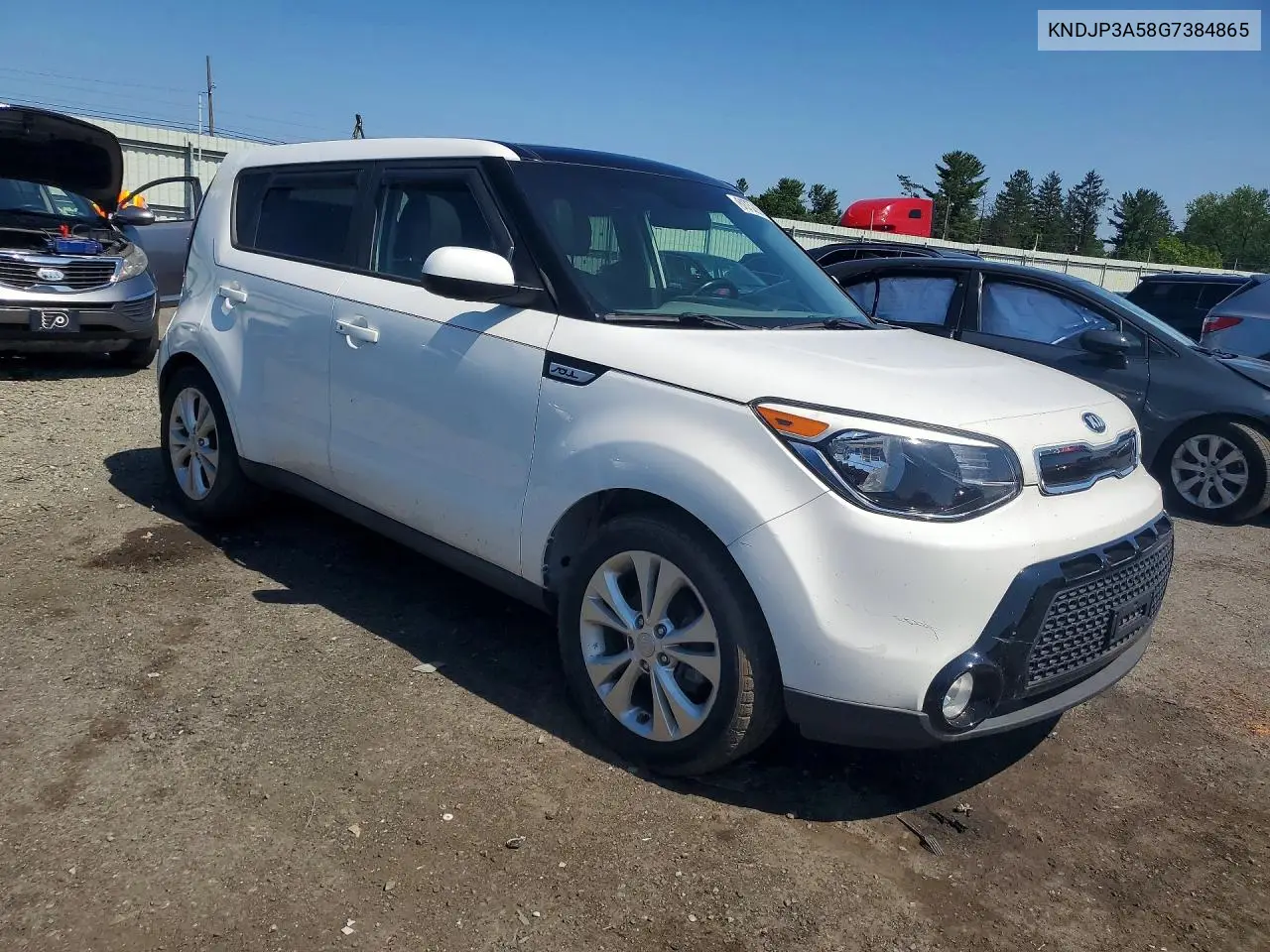 2016 Kia Soul + VIN: KNDJP3A58G7384865 Lot: 61752266