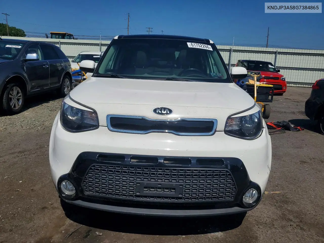 2016 Kia Soul + VIN: KNDJP3A58G7384865 Lot: 61752266
