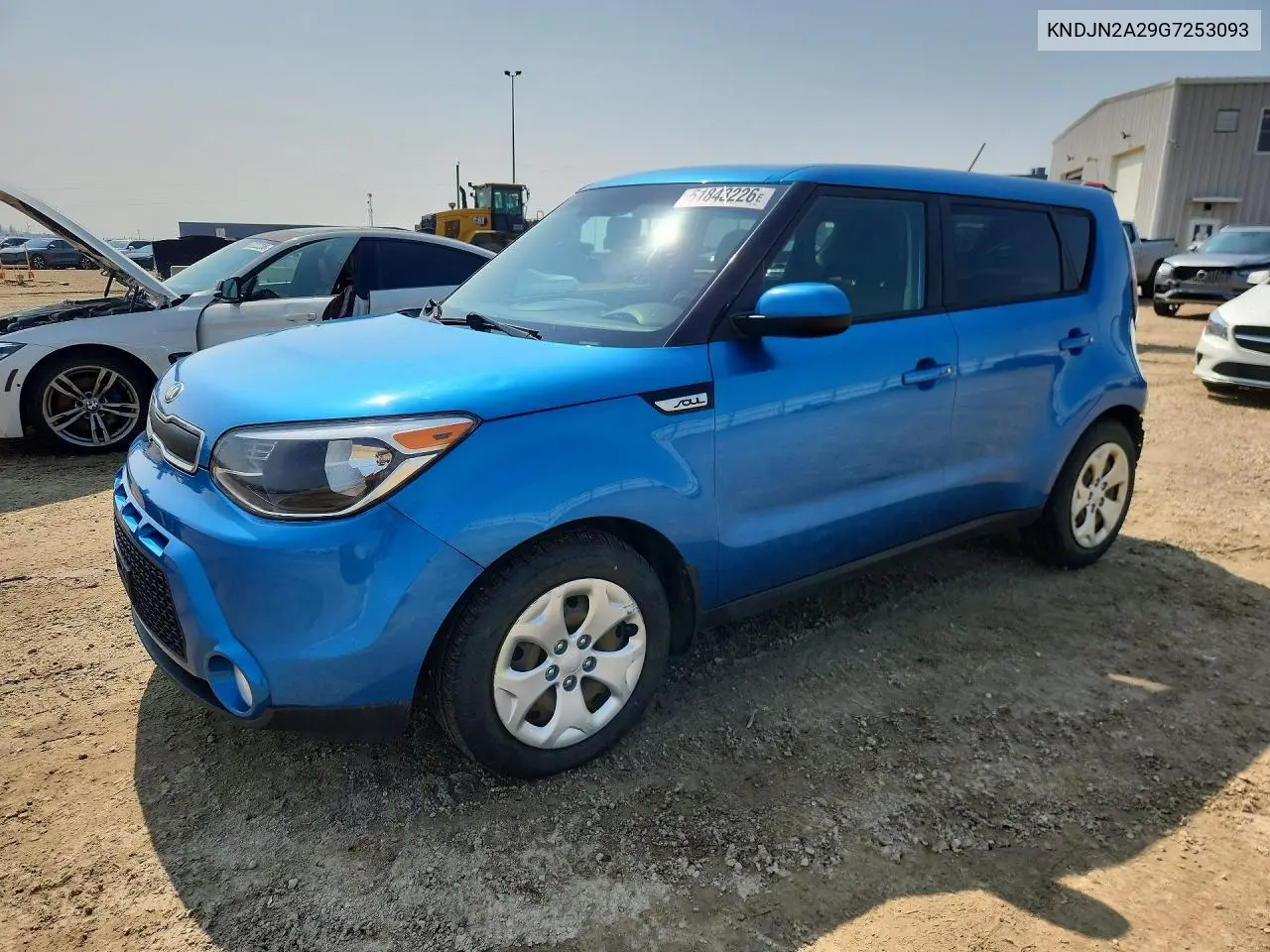 2016 Kia Soul Base VIN: KNDJN2A29G7253093 Lot: 61843226