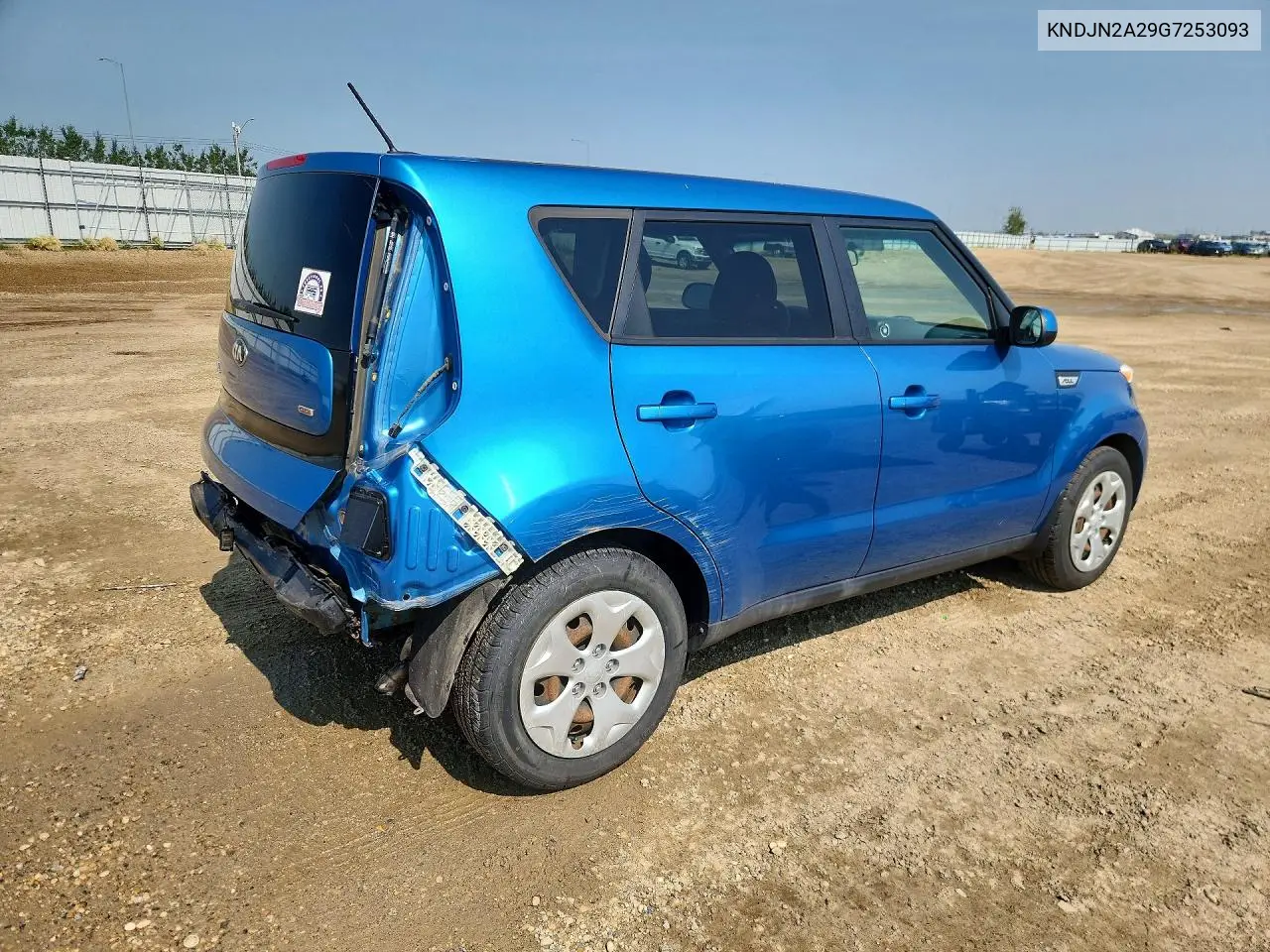 2016 Kia Soul Base VIN: KNDJN2A29G7253093 Lot: 61843226