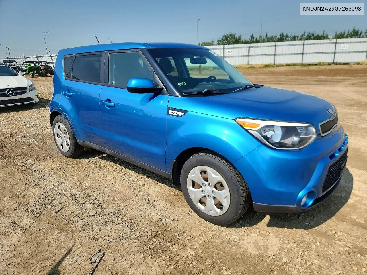 2016 Kia Soul Base VIN: KNDJN2A29G7253093 Lot: 61843226