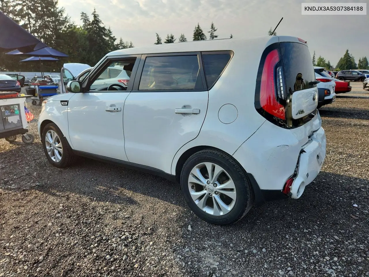 2016 Kia Soul ! VIN: KNDJX3A53G7384188 Lot: 61935276