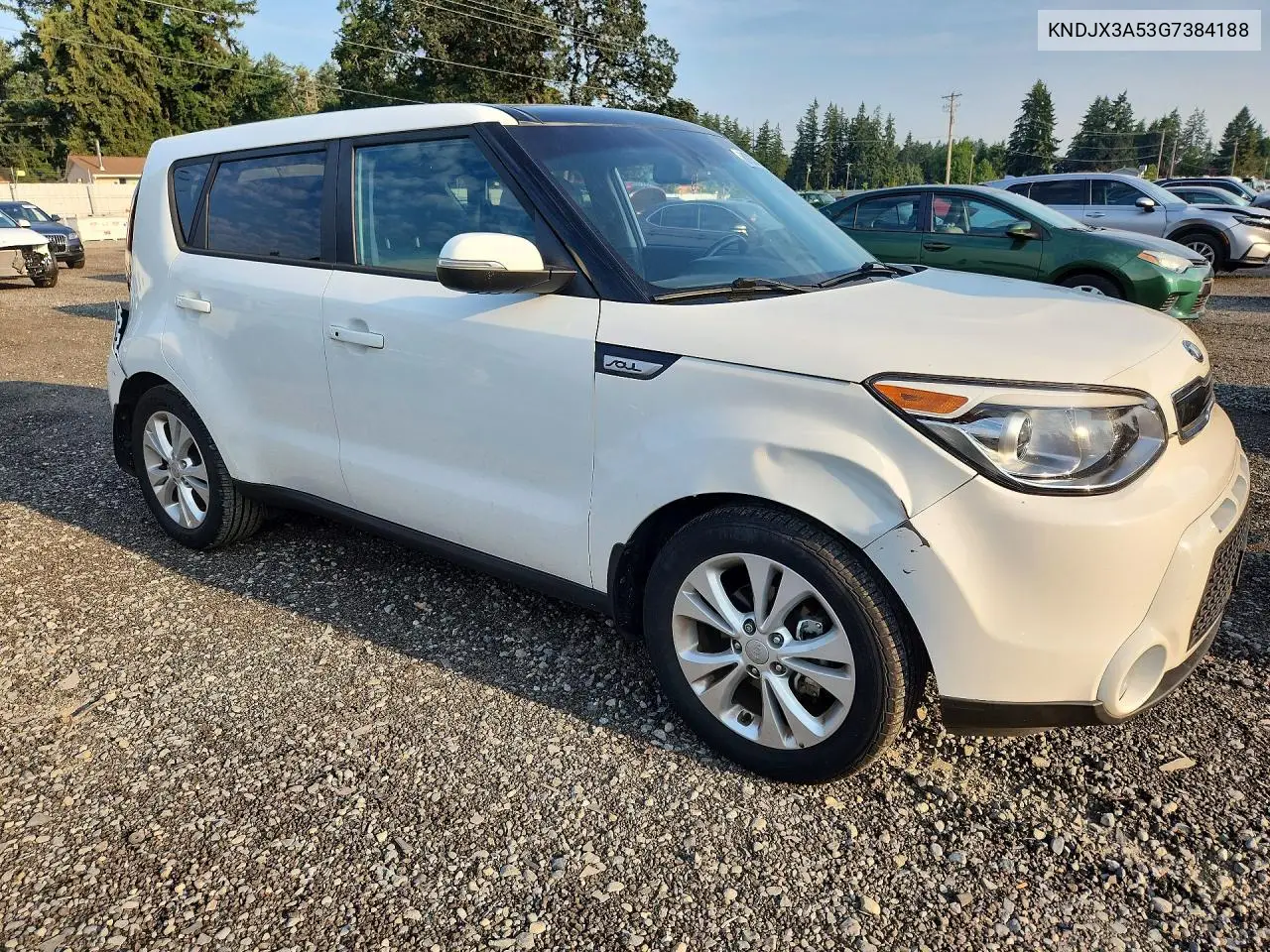 2016 Kia Soul ! VIN: KNDJX3A53G7384188 Lot: 61935276