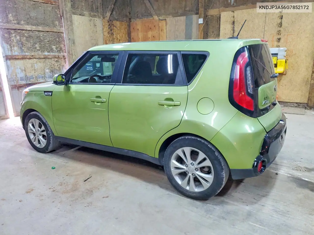 2016 Kia Soul + VIN: KNDJP3A56G7852172 Lot: 61944736