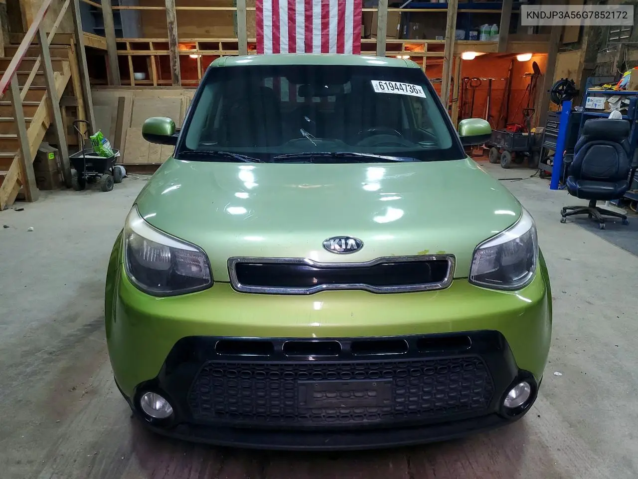 2016 Kia Soul + VIN: KNDJP3A56G7852172 Lot: 61944736