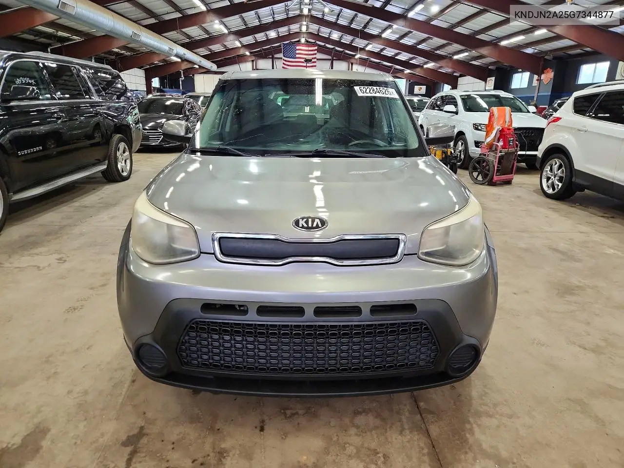 2016 Kia Soul Base VIN: KNDJN2A25G7344877 Lot: 62284626