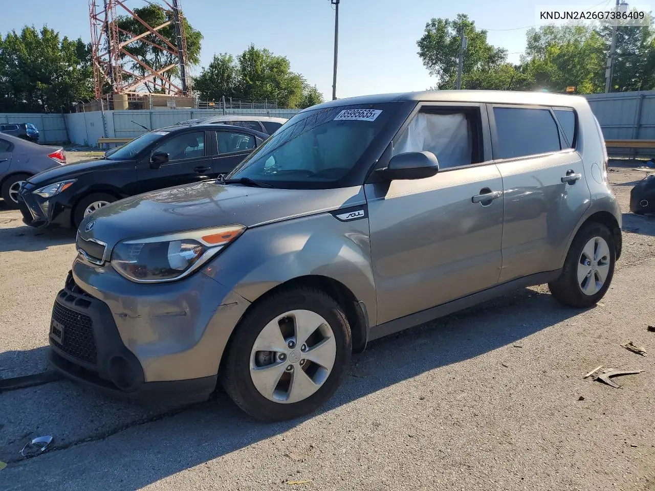 2016 Kia Soul Base VIN: KNDJN2A26G7386409 Lot: 85995635